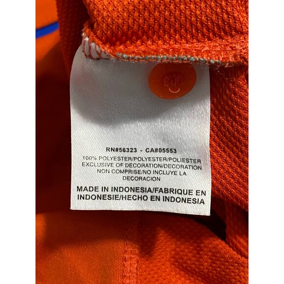 Nike Mens Dri Fit Florida Gators Orange Size Large Spread OPT Polo NCAA - Picture 7 of 9
